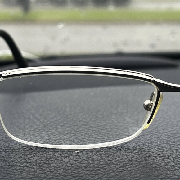 Prada Eyglasses Gold Metal Frame Made in Italy - Need TLC - Picture 2 of 8